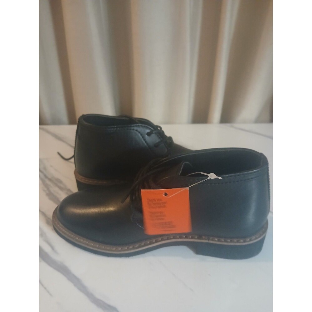 Deer Stags Ballard Chukka Formal Boots- Boys 12M  Black - Picture 6 of 7